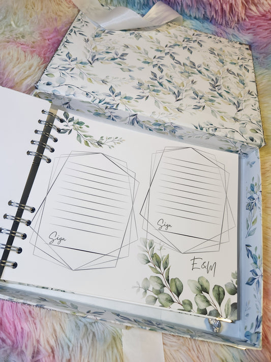 Libro de firmas para boda